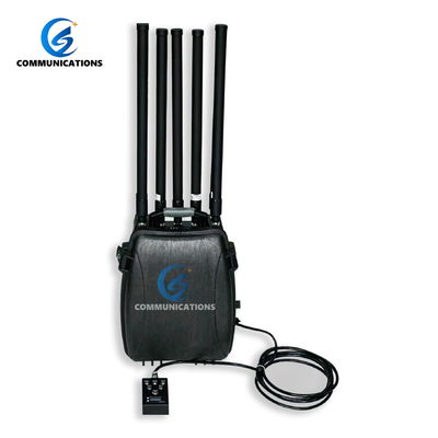 900MHz 1.2G 1.5G 2.4G 5.2G 5.8G Sistema de Defesa de Detector de Sinais de Drones com 6 Antenas
